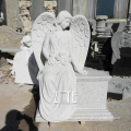 Cheap carving classic carved white marble monuments tombstone